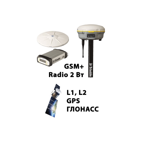 RTK комплект приемников R9s Radio Base+R8s Radio Rover+TSC3+GSM M5