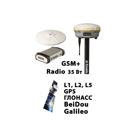 RTK комплект приемников R9s Base&Rover+R8s Radio Base&Rover+TSC3+TDL 450H+GSM M5