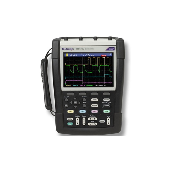 Портативный осциллограф мультиметр Tektronix THS3024