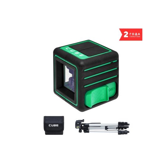 Лазерный уровень ADA CUBE 3D GREEN PROFESSIONAL EDITION