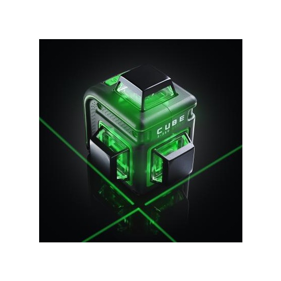 Лазерный уровень ADA CUBE 3-360 GREEN PROFESSIONAL EDITION