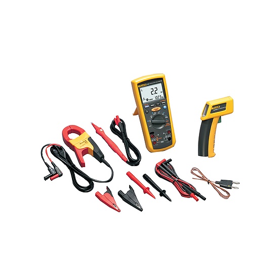 Fluke 1587ET - комплект для поиска неисправностей (мультиметр-мегомметр Fluke 1587 + пирометр Fluke 62 + токовые клещи i400) Advanced Electrical Troubleshooting Kit