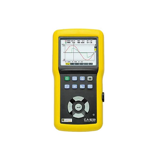 Однофазный анализатор мощности и качества электросети С.А 8220