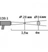 Узкоспектральный инфракрасный пирометр (ик-термометр) «КМ2-У»