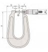 Микрометр 118-102 нониусный для измерения листового металла