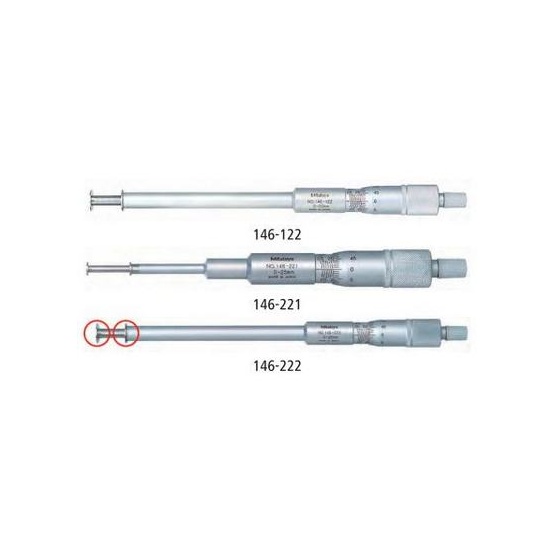 Микрометр 146-122 для измерения внутренних канавок
