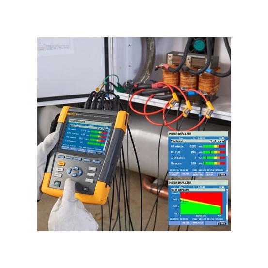 Анализатор качества электроэнергии и работы электродвигателей Fluke 438-II