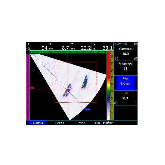 Ультразвуковой дефектоскоп на фазированных решетках УСД-60ФР
