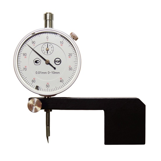 Прибор индикаторный для измерения глубины подреза и неполного заполнения разделки кромки с опорной планкой 100 мм (по Транснефть Надзор), с поверкой