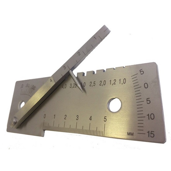 Универсальный шаблон сварщика УШС-3  АРГО с калибровкой