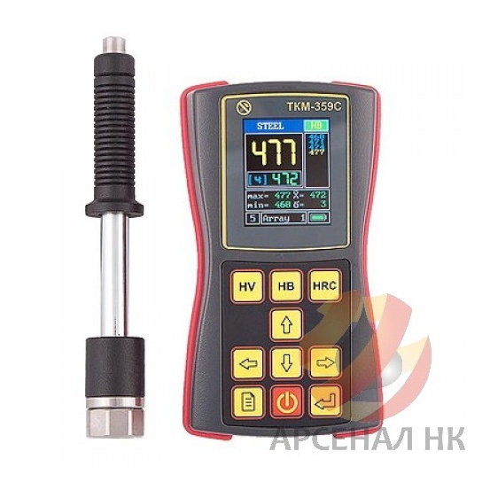 Портативный динамический твердомер ТКМ-359С