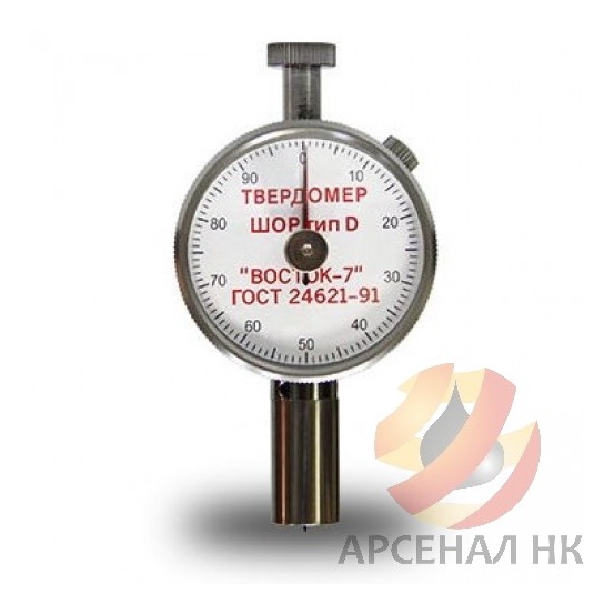 Твердомер ТВР-D (дюрометр) Шора тип D с аналоговым индикатором