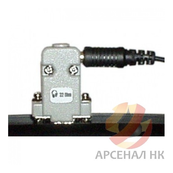 Переходник для подключения стандартных наушников к дефектоскопу