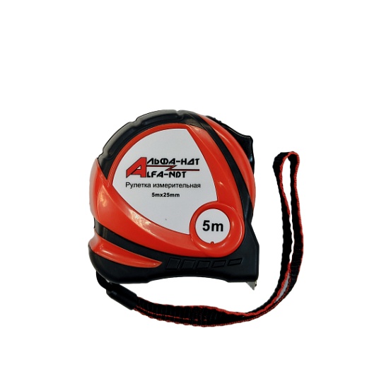Рулетка Измерительная 5м х 25мм АЛЬФА-НДТ