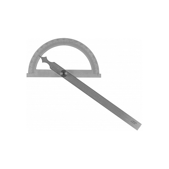 Угломер-транспортир 180° (120х150мм)