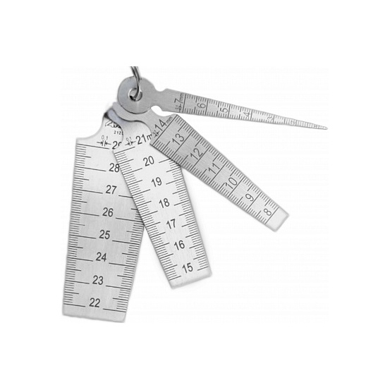 Универсальный комплект конусных шаблонов для контроля отверстий WG13 (1-29 мм) АЛЬФА-НДТ