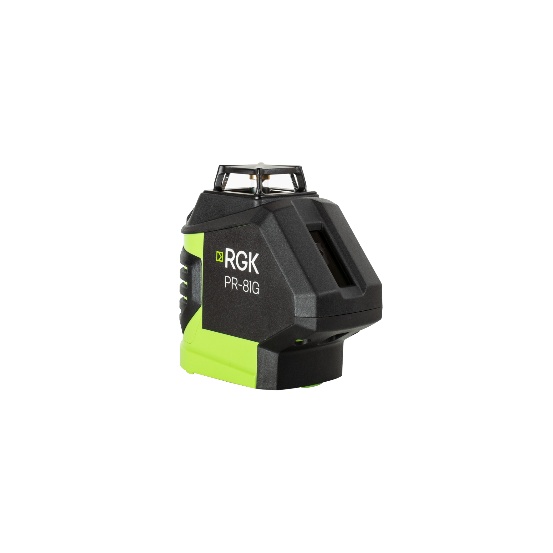 Лазерный уровень (нивелир) RGK PR-81G - зеленый луч 360 градусов