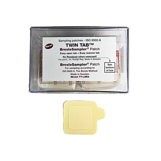 Пластыри Бресле Twin Tab по ISO 8502-6 (Набор 25 шт.)