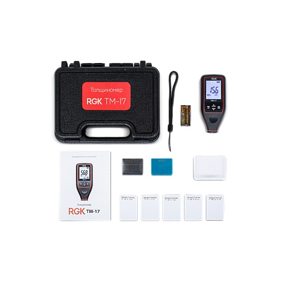 Толщиномер покрытий RGK TM-17
