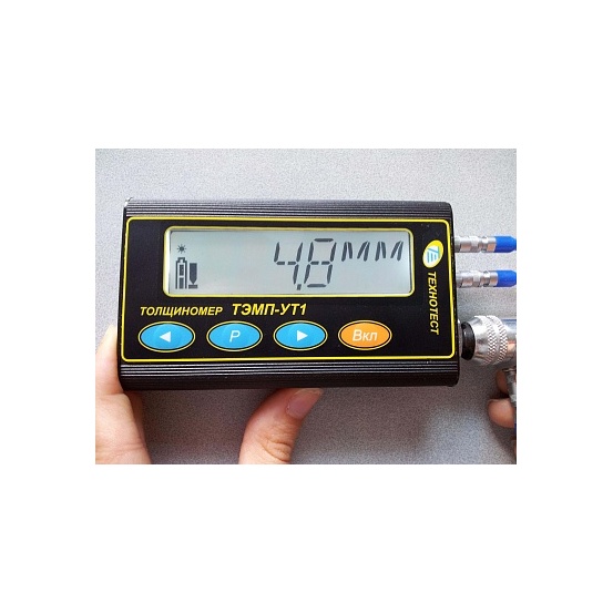 Морозоустойчивый ультразвуковой универсальный толщиномер с памятью ТЭМП-УТ1c