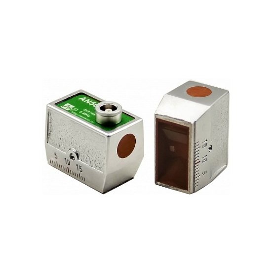 П121 - Наклонные совмещенные преобразователи серии AN (8х9 мм)