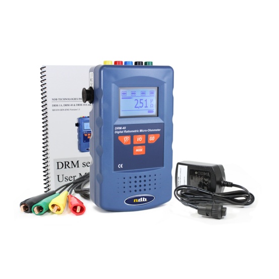 DRM-40™ Высокоточный цифровой микроомметр