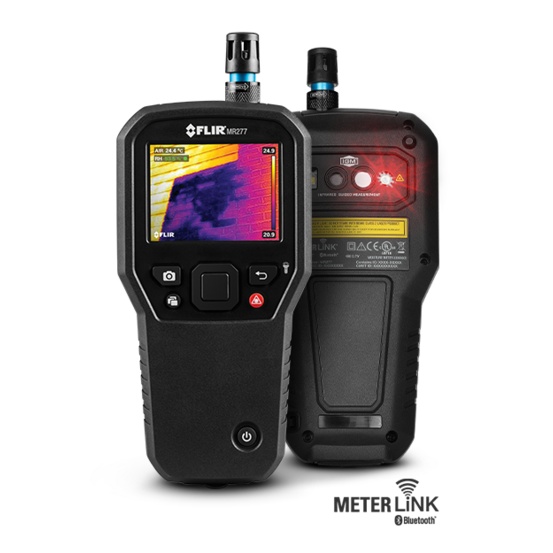 FLIR MR277™ Измеритель влажности, MSX® инфракрасная камера и гигрометр