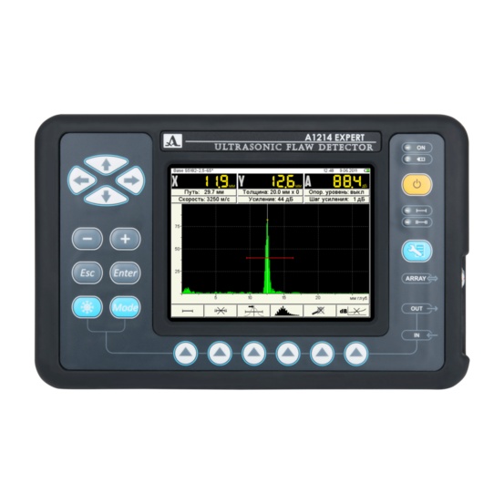 A1214 EXPERT Ультразвуковой дефектоскоп