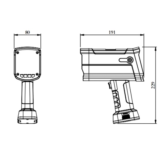 YTJ10000/15 Лазерный детектор угарного газа