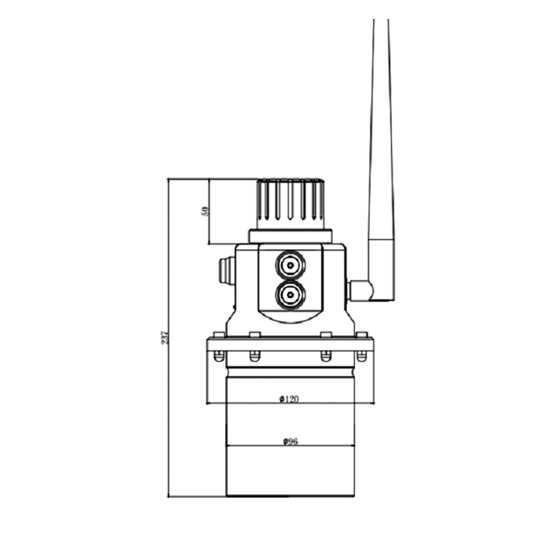 LROB01-S Умный лазерный детектор метана