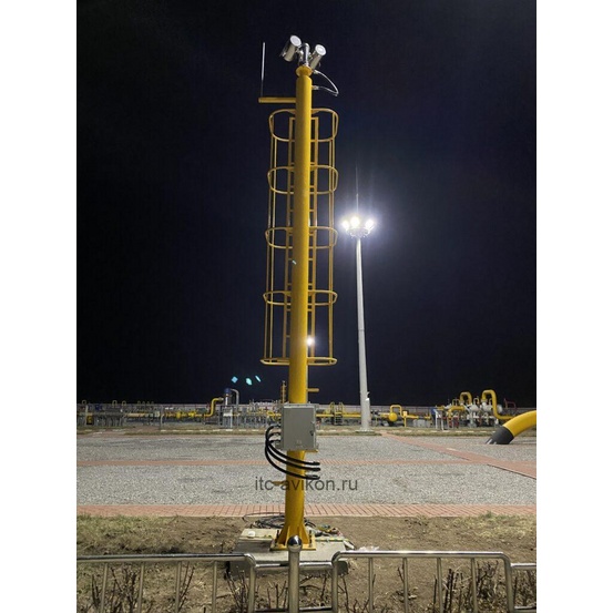 LROA01 Стационарный лазерный детектор метана сканирующего типа