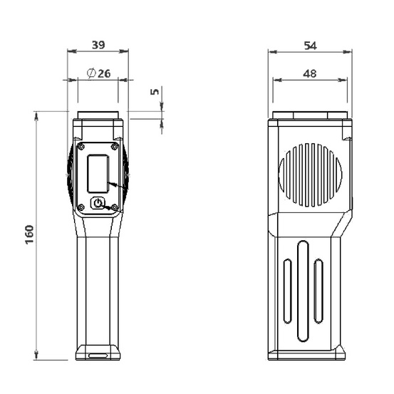 LMRD-30/1 Дистанционный лазерный детектор метана