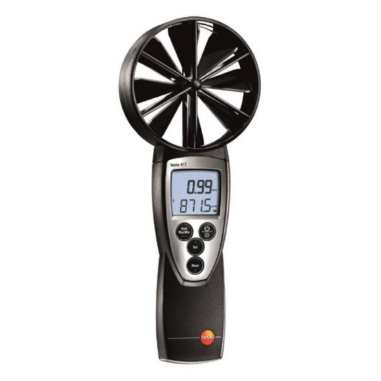 Компактный анемометр testo 417 со встроенной крыльчаткой