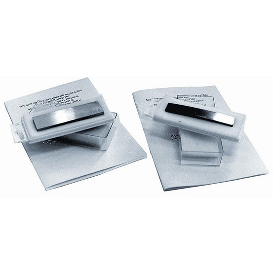 Стандартный образец - эталон для цветной  дефектоскопии, класс 1, с аттестацией