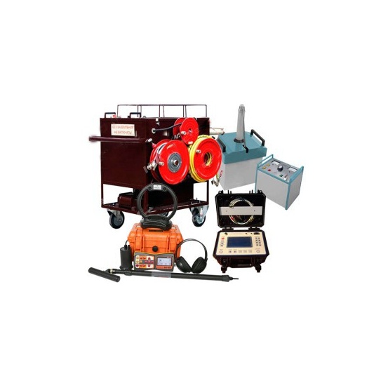 Поисково-диагностический комплекс для испытания, прожига и поиска повреждений кабеля акустическим и индукционным методом 