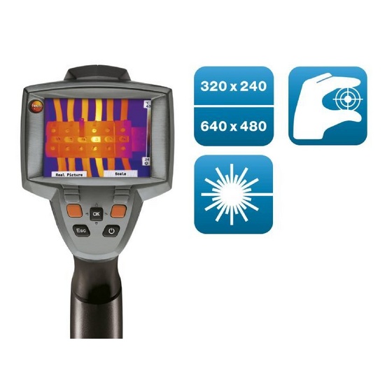 Testo 882 - Тепловизор с NETD <60 мК