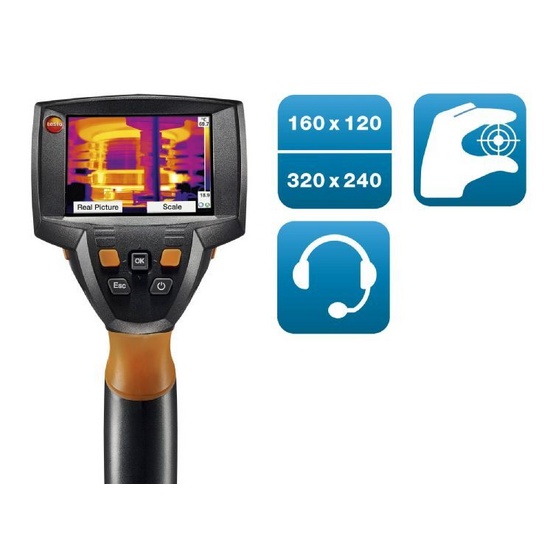 Комплект testo 875-2i - Тепловизор <50 мК  с принадлежностями