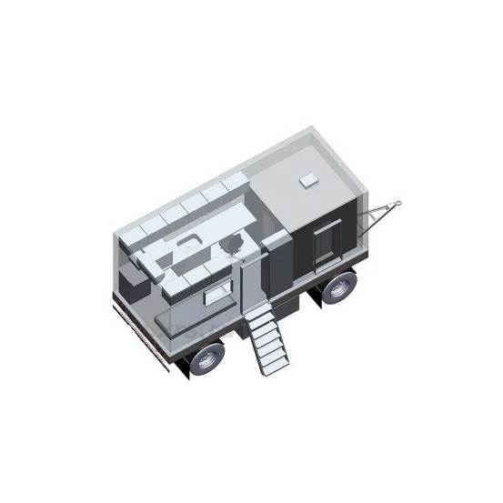 Камера радиационной защиты АРИОН-20.17.20.08/2 в составе мобильной лаборатории