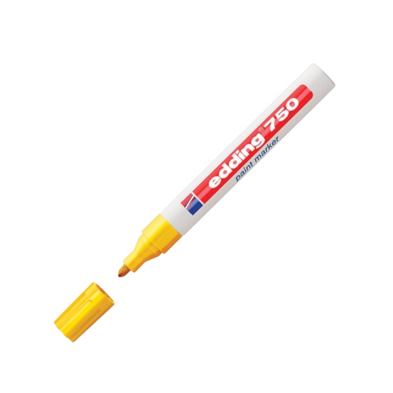 Маркер Edding  750 желтый