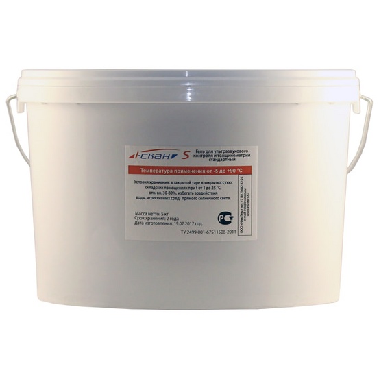 Гель для ультразвукового контроля I-SCAN S 5 кг