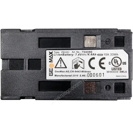 Аккумулятор GeoMax ZBA301