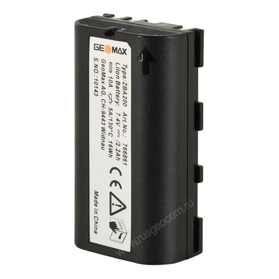 Аккумулятор Geomax ZBA200