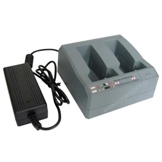 Устройство зарядное на две батареи для Trimble TCU/S3/S6/S8