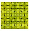 Отражатель пленочный RGK 50*50 мм (16 шт.), желтый