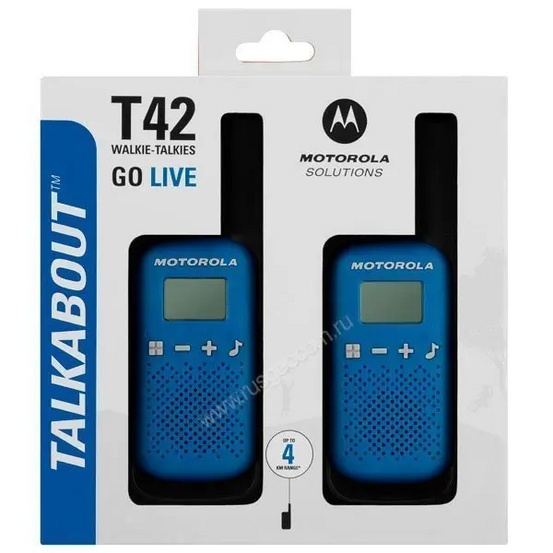 Рация Motorola Talkabout TLKR-T42 Twin Pack