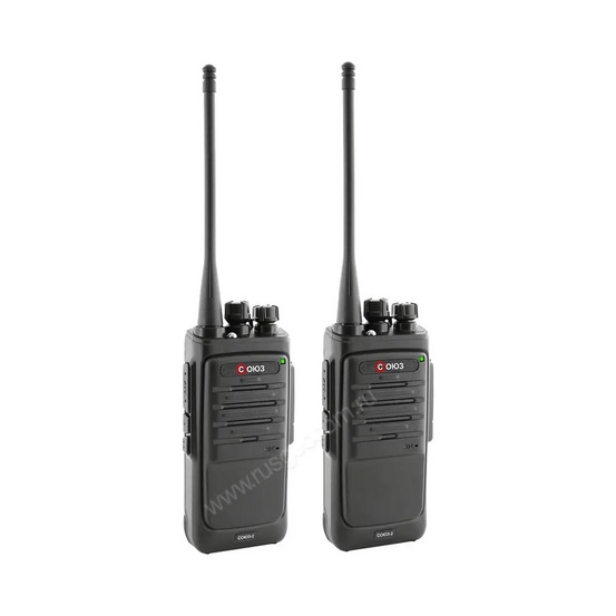 Комплект раций СОЮЗ-2х2 черный