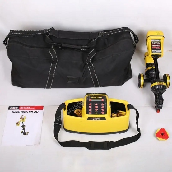 Б/у Локатор трассоискатель Ridgid SR-20 + генератор Ridgid ST-510