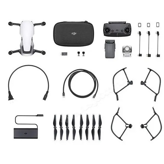 Квадрокоптер DJI  Mavic Air (Arctic White, белый)