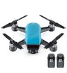 Квадрокоптер DJI Spark Sky Blue, голубой с 2 дополнительными батареями