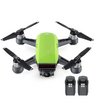 Квадрокоптер DJI Spark Meadow Green, зеленый с 2 дополнительными батареями